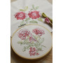 DMC Mindful Making Embroidery Kit Carnation