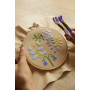 DMC Mindful Making Embroidery Kit Spring Flower