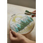 DMC Mindful Making Embroidery Kit Screen Plant