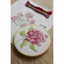DMC Mindful Making Embroidery Kit Pink Flower
