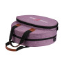 Infinity Hearts Yarn/Weekend Bag circular Purple 36x11cm