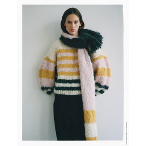 Lana Berlin Furry Scarf by Lana Grossa – Scarf Knitting Pattern Size 185 x 28cm