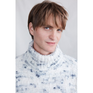 Lala Berlin Lovely Cotton Inserto Sweater by Lana Grossa – Sweater Knitting Pattern Size 48 – 54