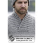 Aberdeen by DROPS Design - Knitted Jumper with Raglan and shawl collar Pattern size S - XXXL