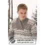 Simon by DROPS Design - Knitted Jumper Pattern size XS - XXXL