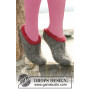 Fairy Toe by DROPS Design - Felted Slippers Pattern size 35/37 - 43/44