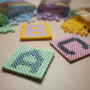 Letters and Numbers in Hama Beads by Rito Krea - Bead pattern Letters - 48 pieces