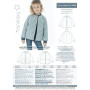 MiniKrea Sewing pattern Quilted Kids Jacket 2-12 years
