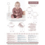 MiniKrea Sewing Pattern Baby Sweat Set 0-4 years