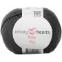 Infinity Hearts Rose Big Yarn 236 Dark Grey