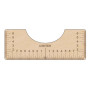 T-Shirt Ruler Wood 19cm