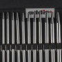 Addi Click Basic Interchangeable Circular Needles Set Brass 60-100cm 3,5-10mm - 10 sizes