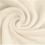 Pointelle Cotton Jersey Fabric 051 Nature - 50cm
