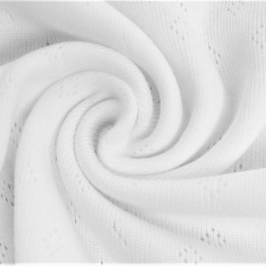 Pointelle Cotton Jersey Fabric 051 Nature - 50cm 