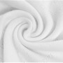 Pointelle Cotton Jersey Fabric 050 White - 50cm