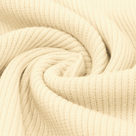 Cotton Rib Knit Coarse Fabric 151 Nature - 50cm - Ritohobby.co.uk