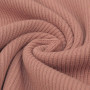 Cotton Rib Knit Coarse Fabric 413 Old Rose - 50cm