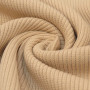 Cotton Rib Knit Coarse Fabric 552 Beige - 50cm