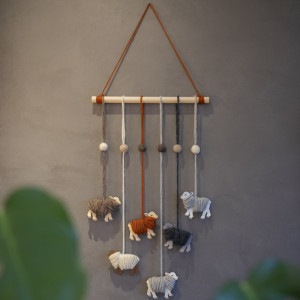 Lamb Wall Hanging and Ornament by Rito Krea - Wall Hanging DIY
