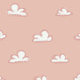 Cotton Poplin Fabric Clouds 150cm 024 - 50 cm