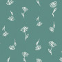 Cotton Poplin Fabric Flowers 150cm 015 - 50 cm