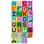 Numbers and Letters made with Pixelhobby by Rito Krea - Bead Pattern Letters - 48 pieces