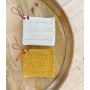 Herrringbone Potholder by Milla Billa - Yarn kit for the Herringbone Potholder size 20x17cm