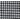 Checkered Tablecloth 4x4mm Cotton Fabric 999 Black 140cm - 50cm
