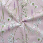 Gütermann Ring a Roses - Most Beautiful Cotton Fabric 10-372 Old Pink with Flowers 145cm - 50cm