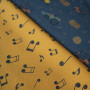 Bomuldsjersey Print Fabric 150cm 003 Music - 50cm