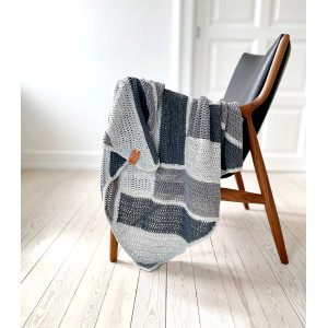 Herringbone Blanket by Milla Billa - Yarn kit for Herringbone Blanket size 85x90cm