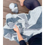Herringbone Blanket by Milla Billa - Yarn kit for Herringbone Blanket size 85x90cm