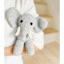 Manfred's Elephant by Milla Billa - Yarn kit for Manfred's Elephant size 20cm