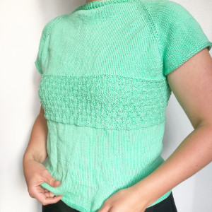 Cactus Tee by Rito Krea - Top Knitting Pattern size S-XL