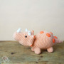DIY Set Triceratops Crocheting