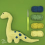 DIY Set Brontosaurus Crocheting