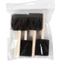 Foam Brushes, W: 50 mm, 10 pc/ 1 pack