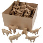 Small Animals, H: 8-12 cm, 60 pc/ 60 pack
