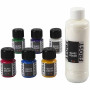 Glass Color Frost, assorted colours, 6x30 ml/ 1 pack
