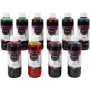 Liquid WaterColour, assorted colours, 10x250 ml/ 1 pack