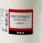 Decoupage lacquer, matt, 1000 ml/ 1 bottle