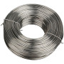 Aluminium Wire, silver, round, thickness 2 mm, 100 m/ 1 roll