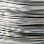 Aluminium Wire, silver, round, thickness 2 mm, 100 m/ 1 roll