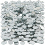 Mirror Mosaic Tiles, round, D 10 mm, thickness 2 mm, 500 pc/ 1 pack