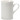 Porcelain Mug, H: 10 cm, D: 6.9-7.4 cm, 12 pcs, white