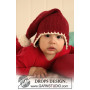 Santa Baby by DROPS Design - Knitted Baby Christmas Hat Pattern size 1 months - 4 years