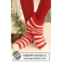 Christmas Slippers by DROPS Design - Felted Christmas Slippers Pattern size 35 - 44