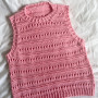 Maddie Top by Rito Krea - Vest Knitting Pattern Sizes XS-L
