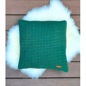 Father Jens Bubble Cushion by Milla Billa – Yarn Kit for Crocheted Father Jens Bubble Cushion Size 45 x 45 cm