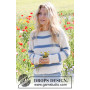 Sea Bird Sweater by DROPS Design - Knitted Jumper Pattern Sizes S - XXXL
